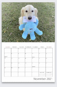 2021 Sampson Service Dog Calendar
