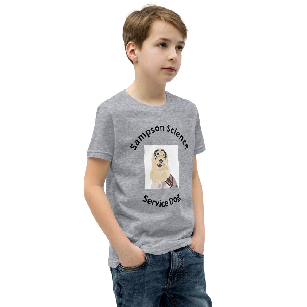 Science Dog Youth Short Sleeve T-Shirt