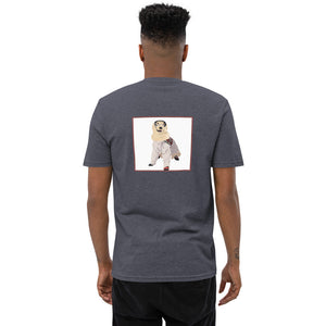 Science Service Dog Unisex recycled t-shirt back