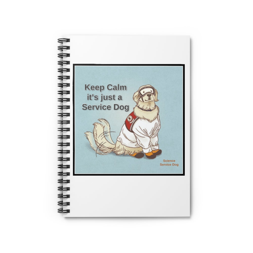 Spiral Notebook - Ruled Line - Keep Calm
