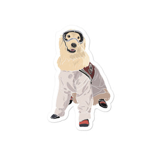 Science Dog Bubble-free stickers