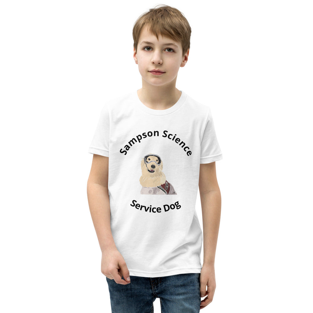 Science Dog Youth Short Sleeve T-Shirt