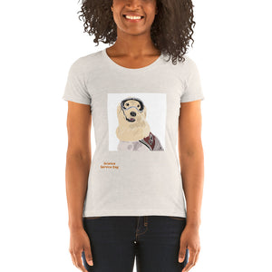 Science Dog Ladies' short sleeve t-shirt