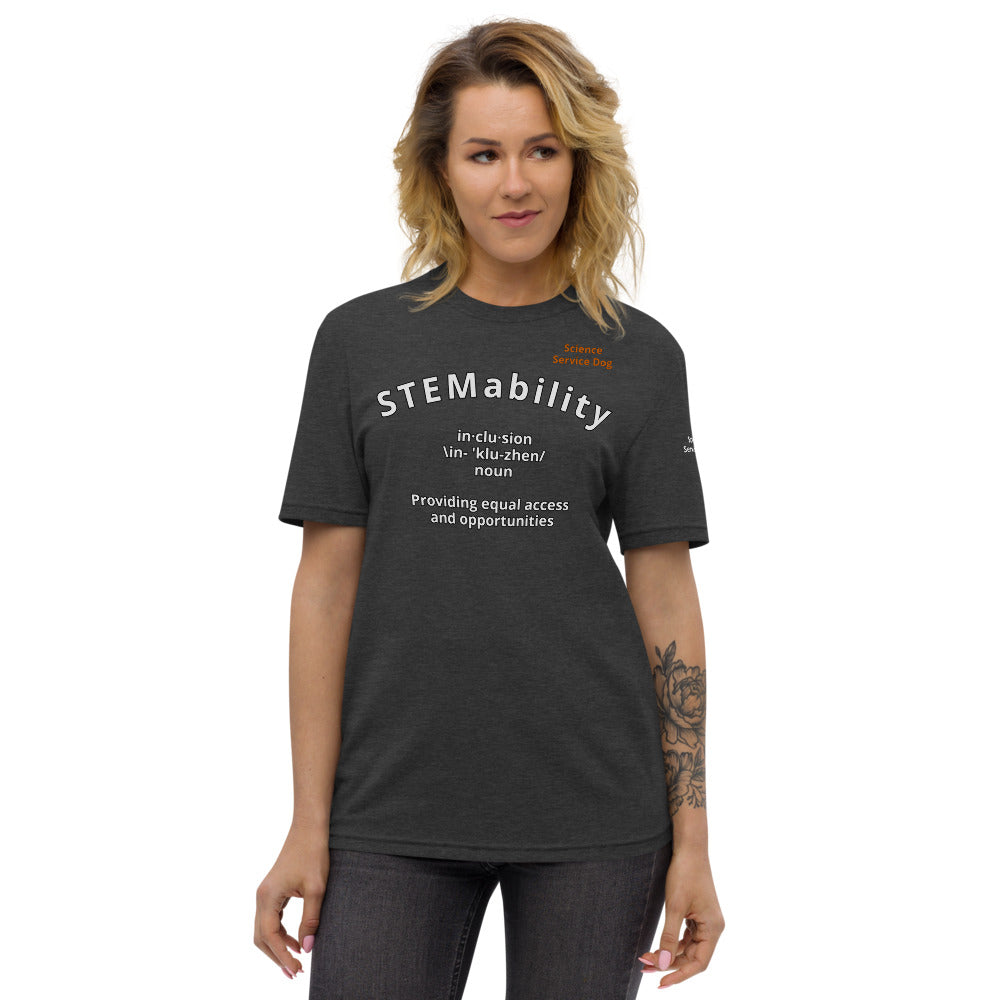 STEMability Unisex recycled t-shirt