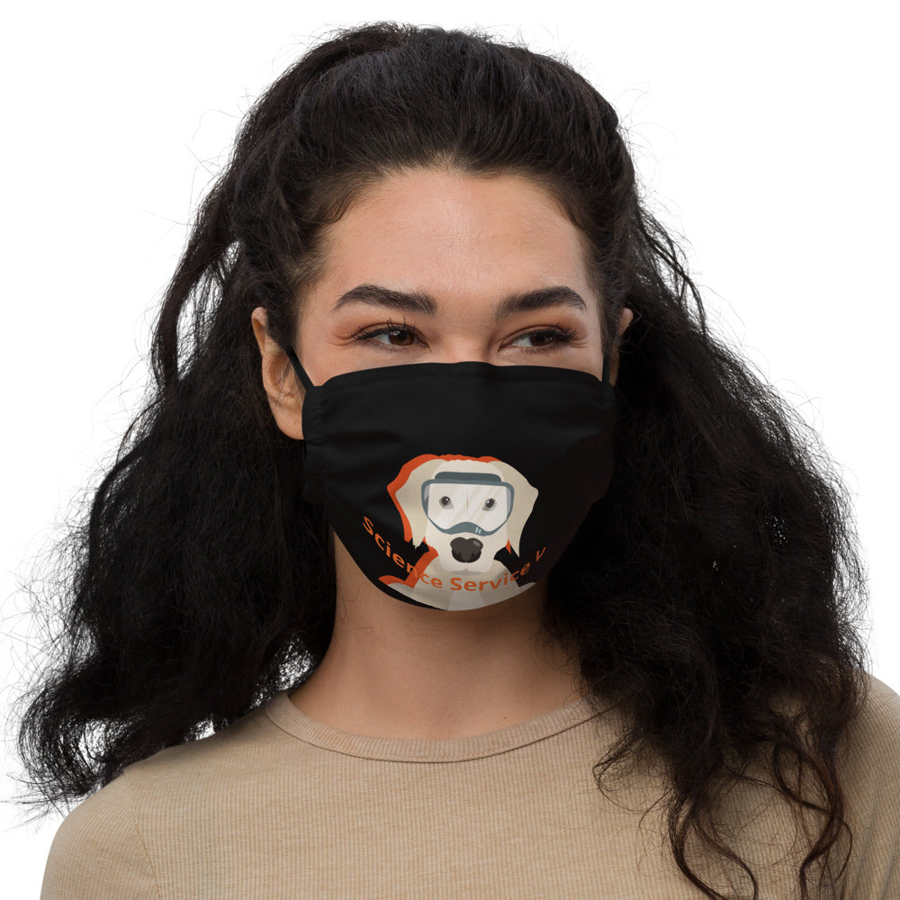 Science Service Dog Face mask