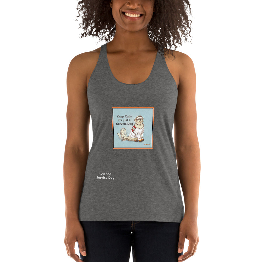 Keep Calm Women's Racerback Tank