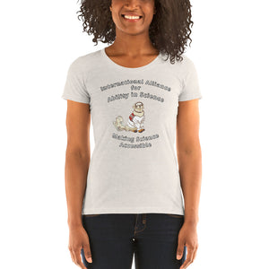 IAFAIS Ladies' short sleeve t-shirt