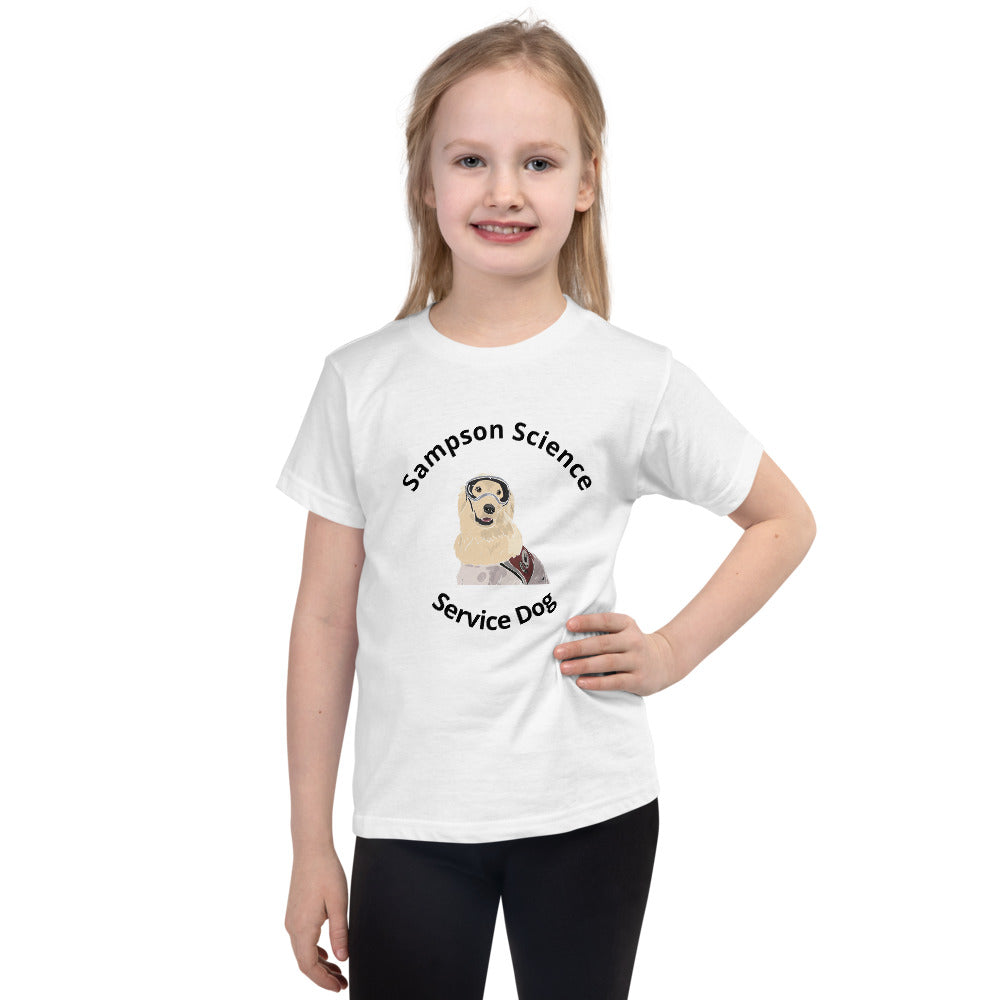Science Dog Short sleeve kids t-shirt