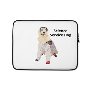 Science Dog Laptop Sleeve