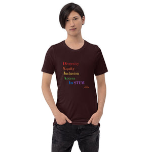 Diversity, Equity, Inclusion, and Access Short-Sleeve Unisex T-Shirt