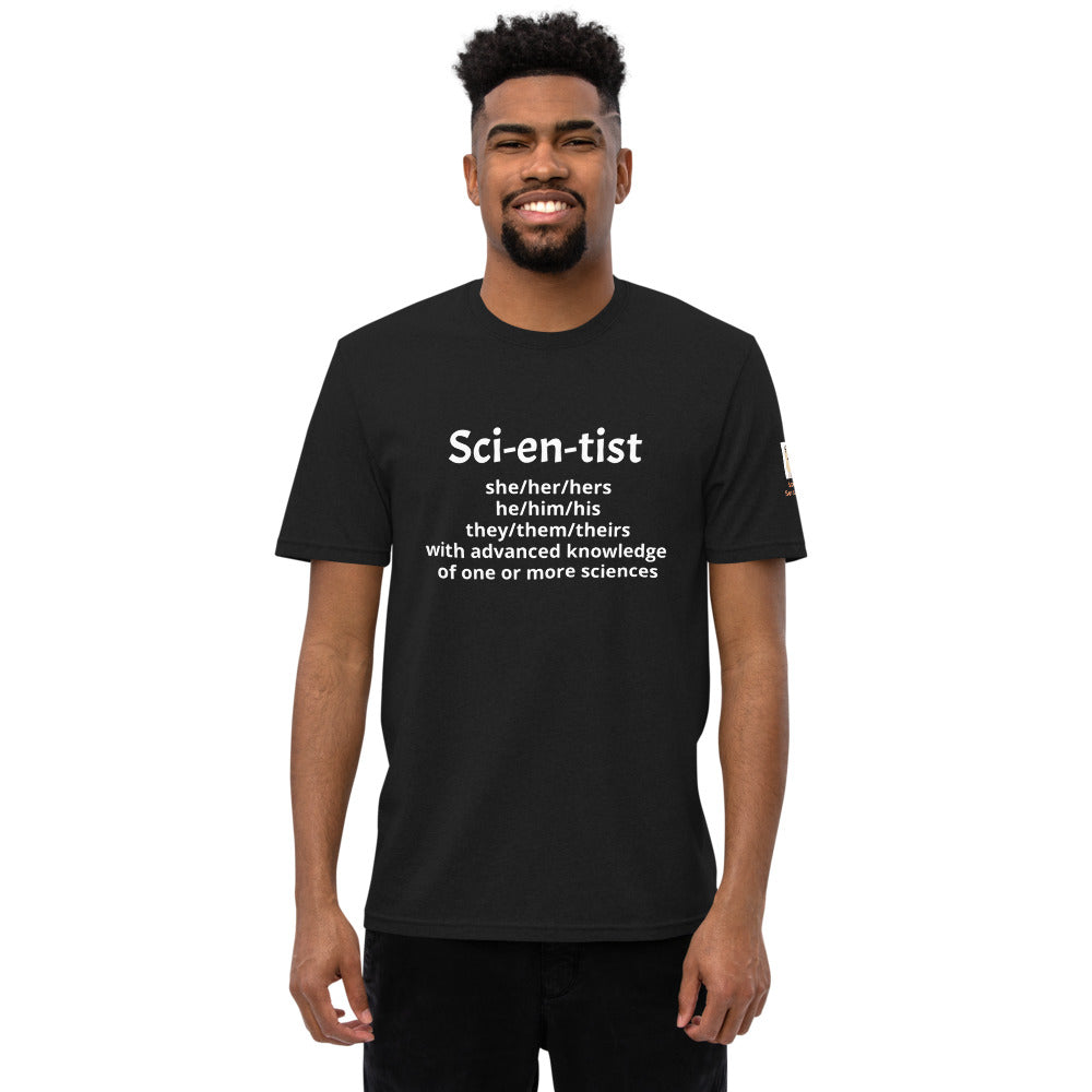 Scientist Unisex recycled t-shirt