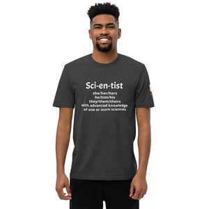 Scientist Unisex recycled t-shirt
