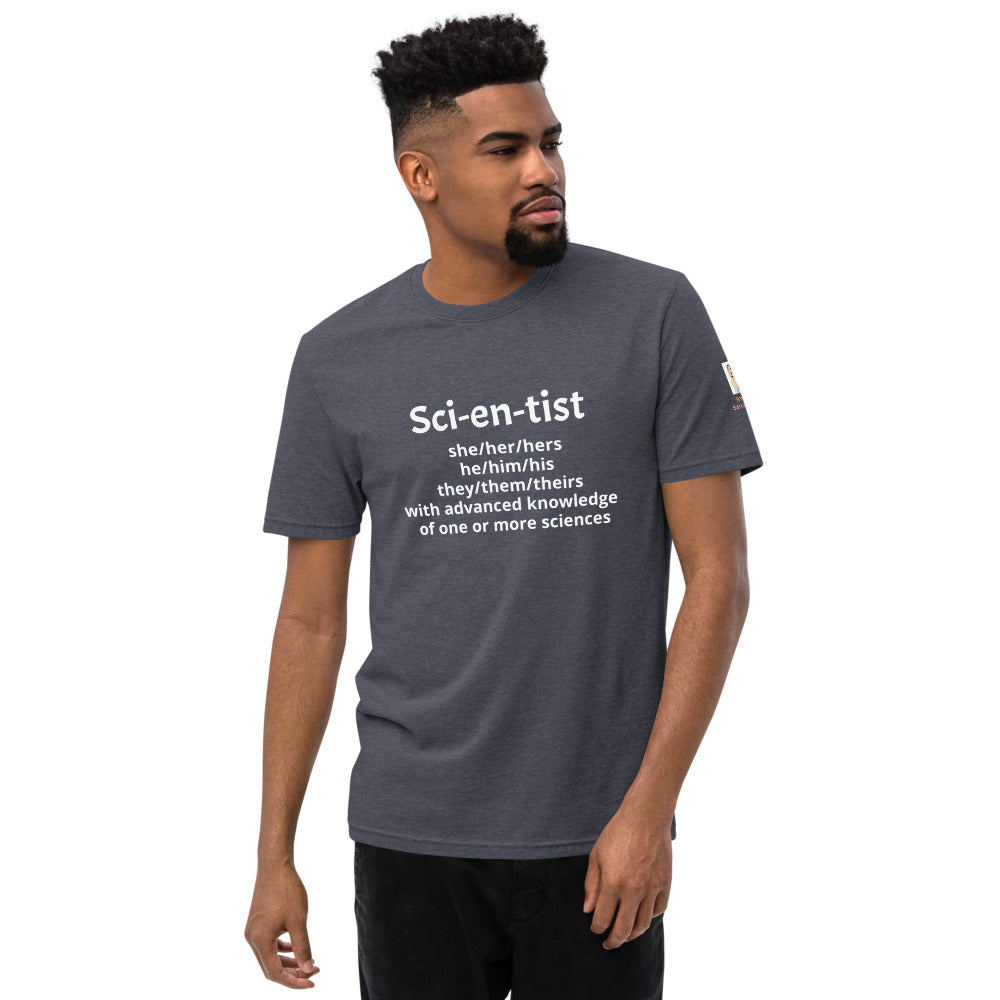 Scientist Unisex recycled t-shirt